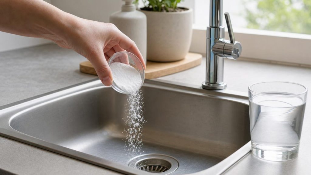 Cattivo odore di fogna dal lavandino? La soluzione semplice da versare nello scarico